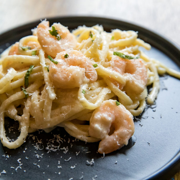 Creamy Shrimp Alfredo-image