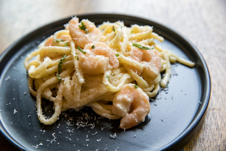 Creamy Shrimp Alfredo