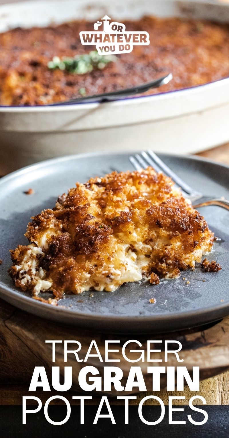 Smoked Au Gratin Potatoes – Or Whatever You Do