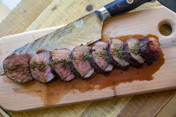 Traeger Grilled Venison Backstrap