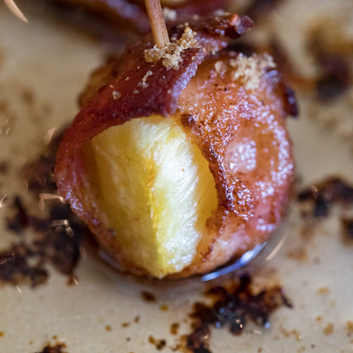 Smoked Bacon-Wrapped Pineapple Bites-image