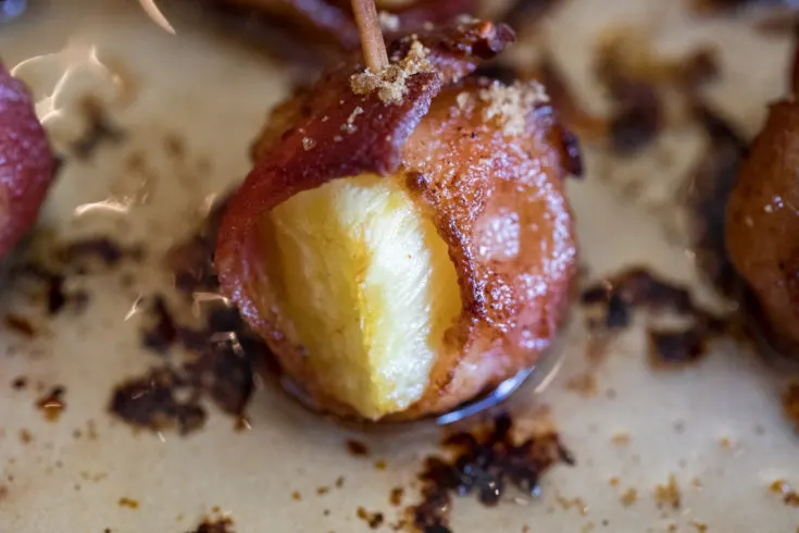 Smoked Bacon-Wrapped Pineapple Bites