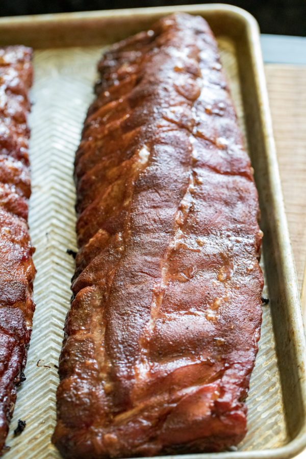 Traeger Smoked NoWrap Pork Ribs Or Whatever You Do