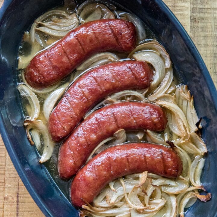 Traeger Smoked Beer Brats