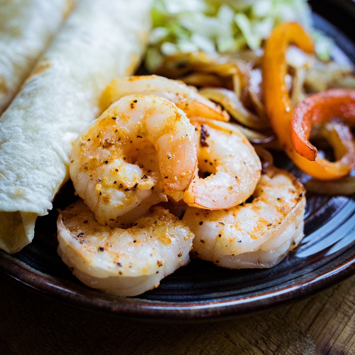 Blackstone Meat Church Shrimp Fajitas