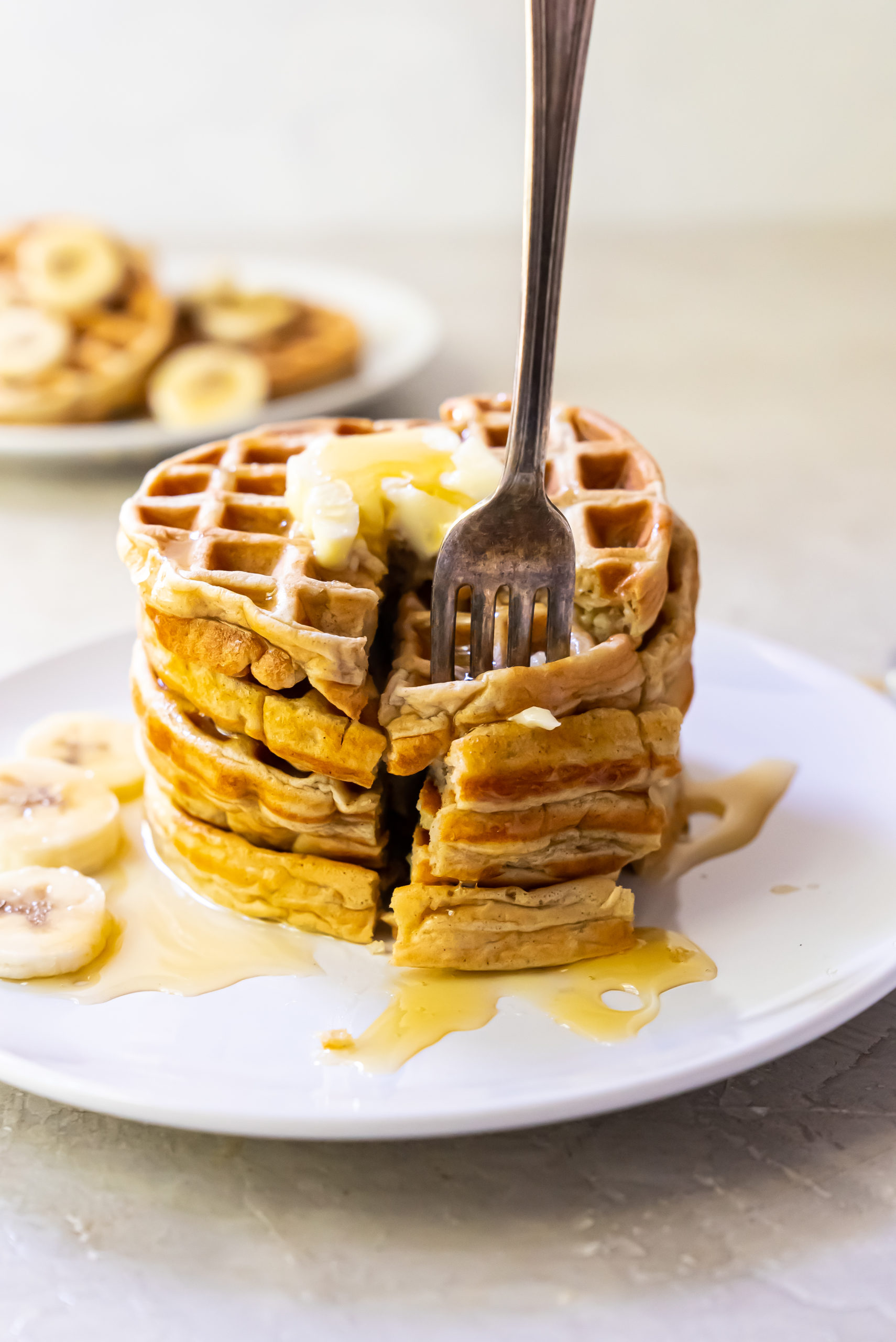 Banana Waffles Or Whatever You Do