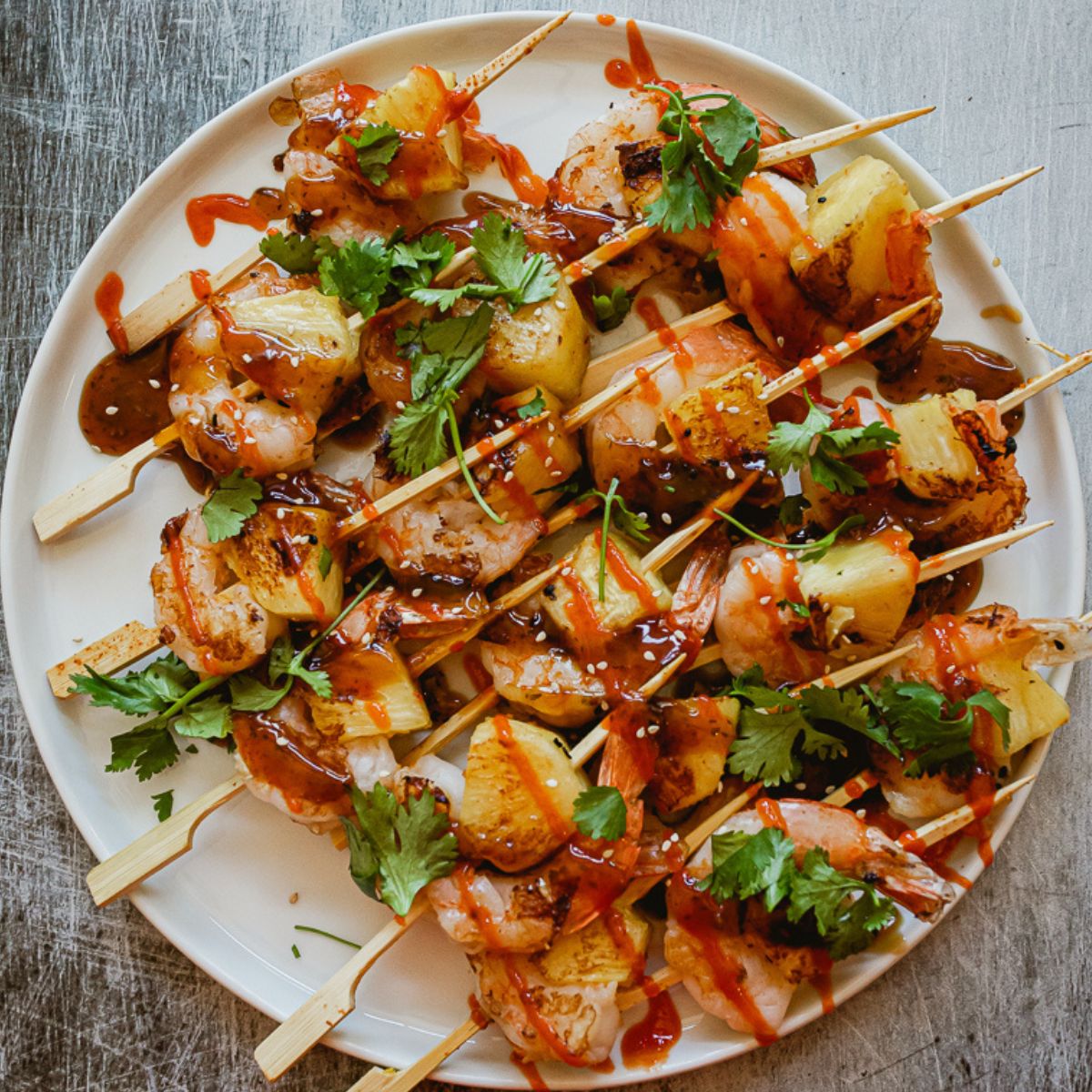 Blackstone Teriyaki Shrimp Kabobs