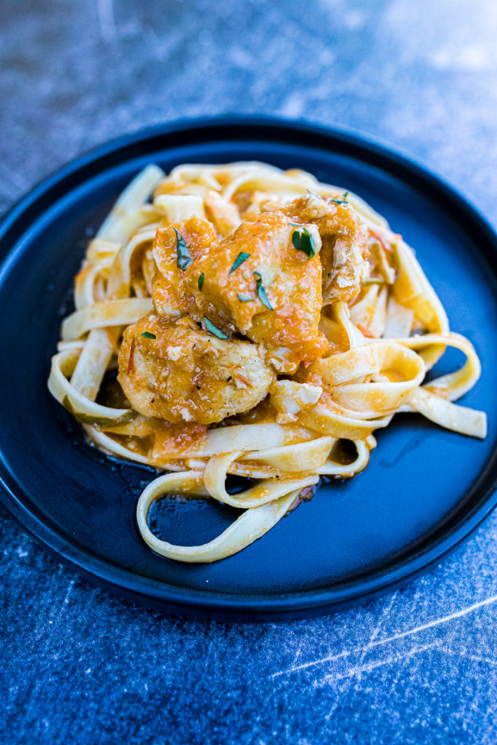 Easy White Fish with Wine Sauce Or Whatever You Do