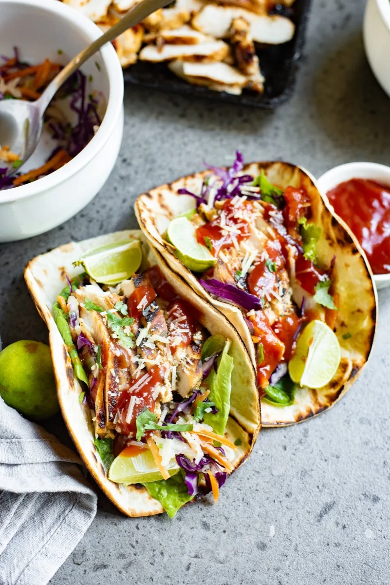 Easy Grilled Chicken Tacos Recipe
