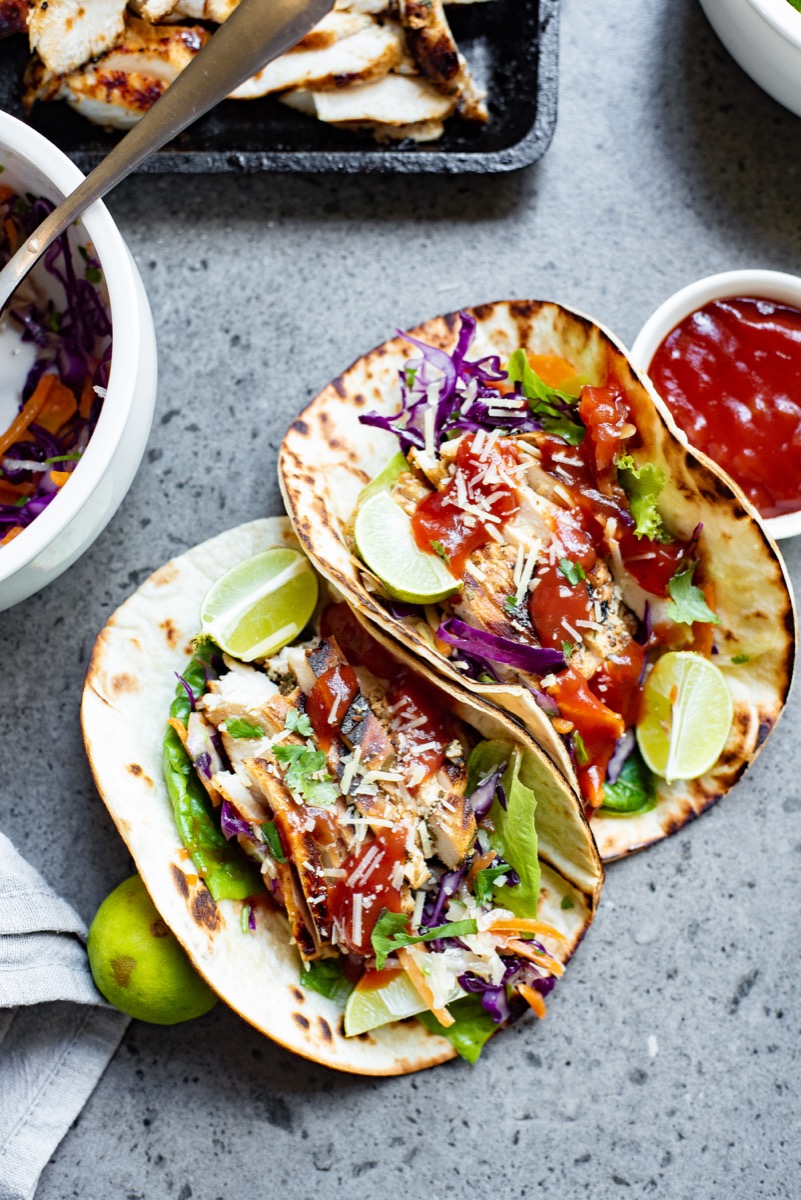 Traeger Grilled Cilantro Lime Tacos