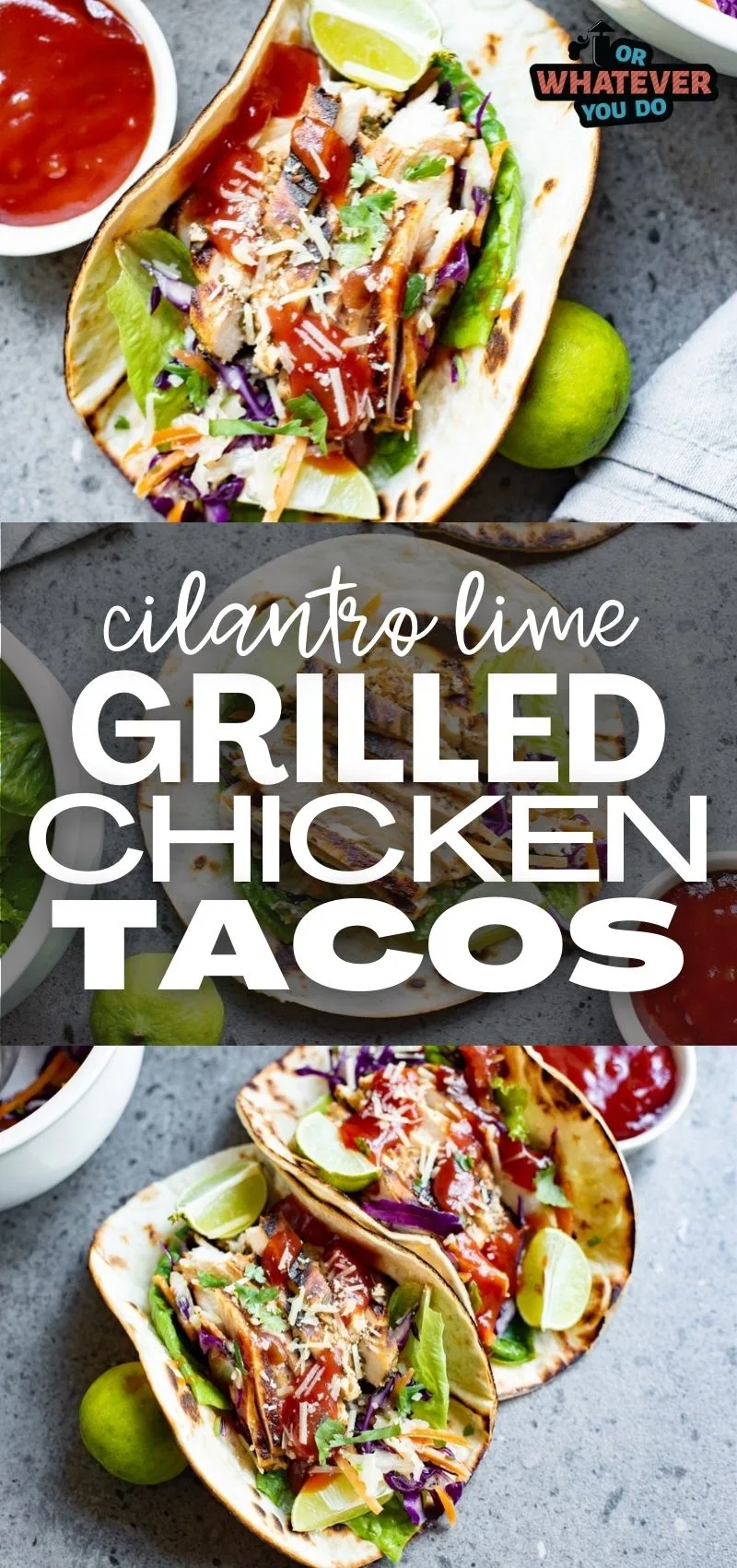 Traeger Cilantro Lime Chicken Tacos