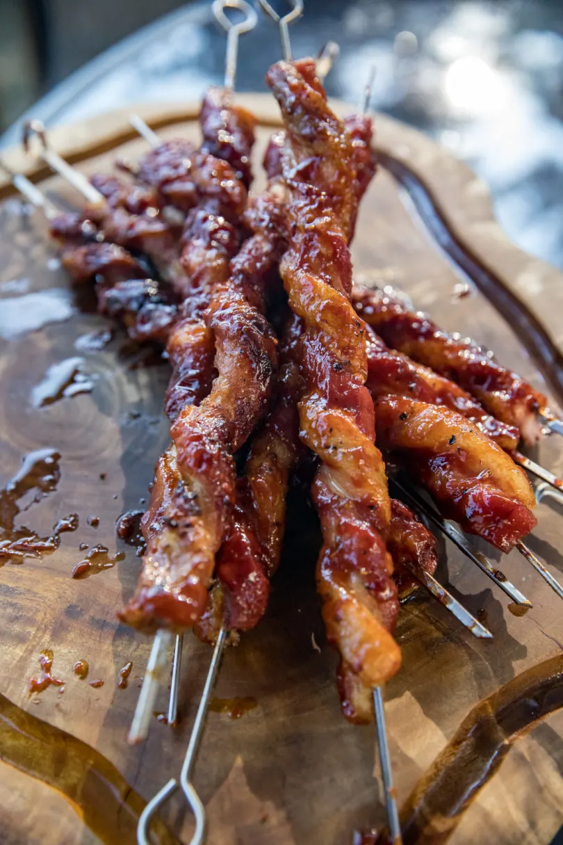 Traeger Pork Belly Twists