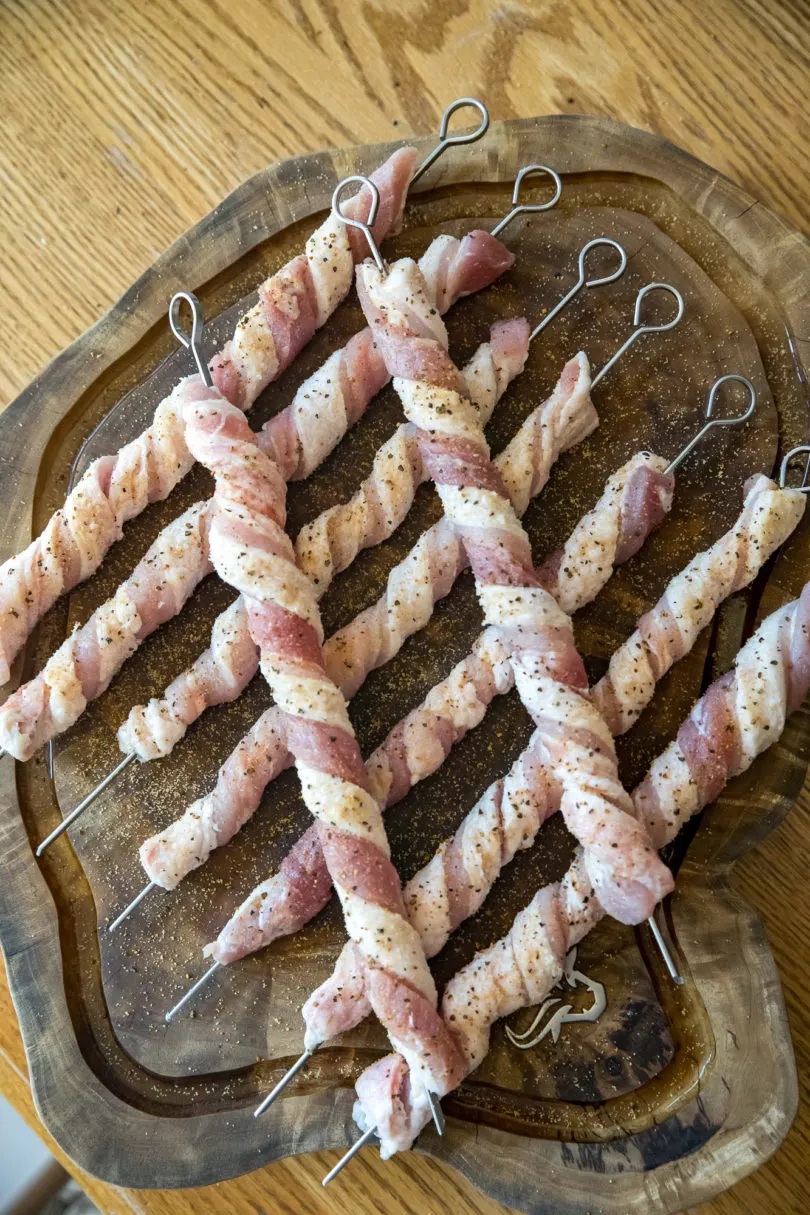 Traeger Pork Belly Twists