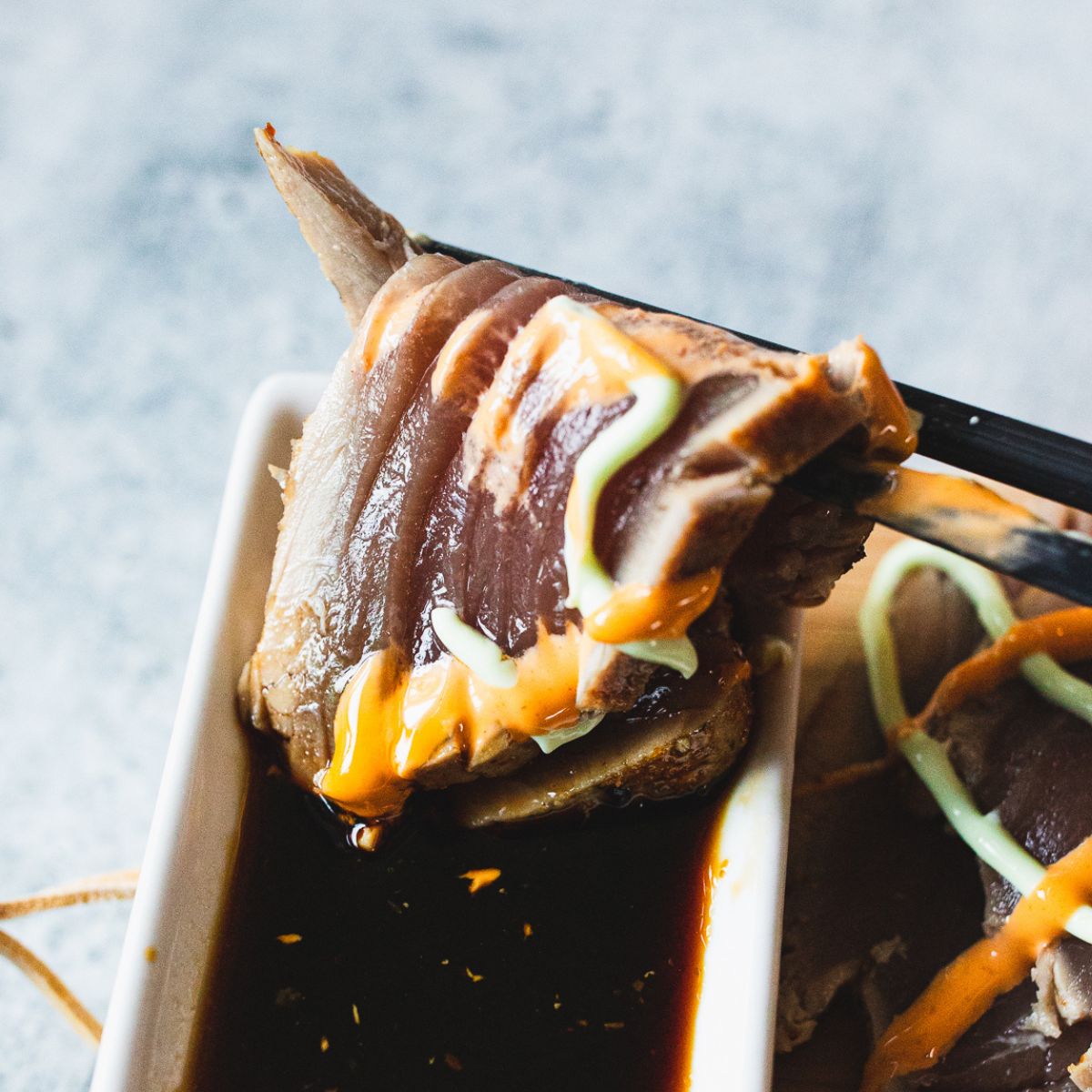 Blackstone Seared Bluefin Tuna with Togarashi