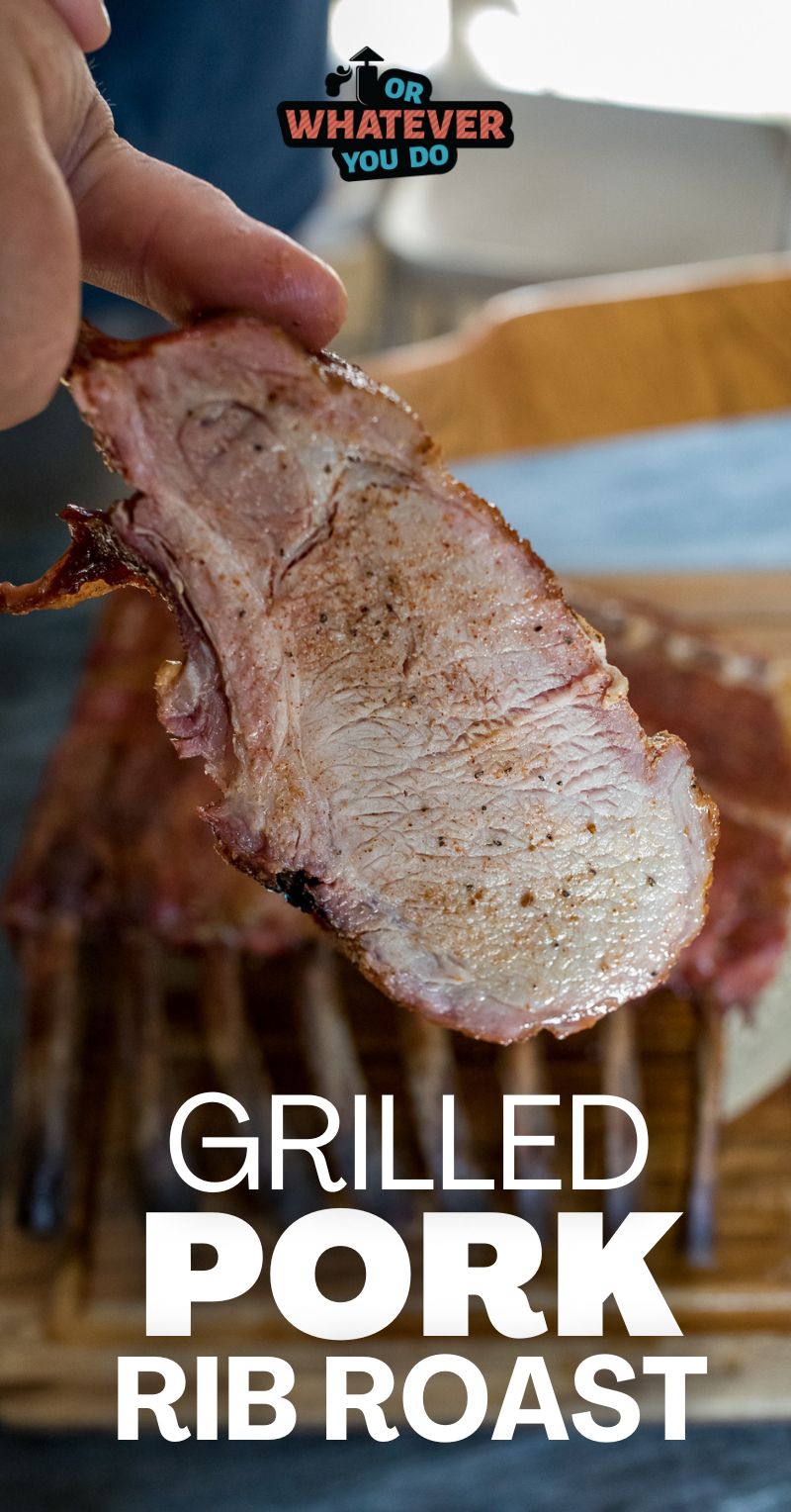 Grilled Rack of Pork – Or Whatever You Do