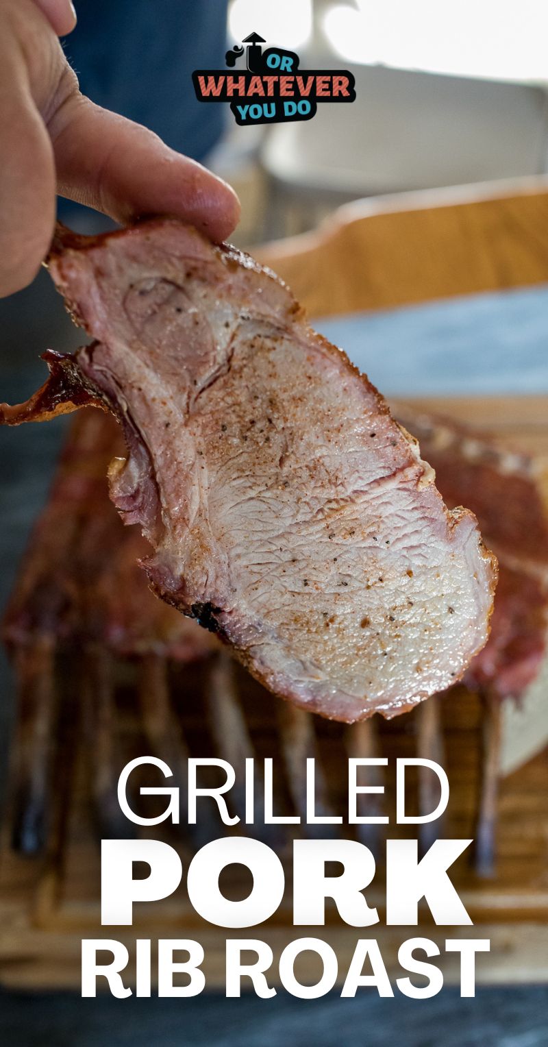 Traeger Grilled Pork Rib Roast