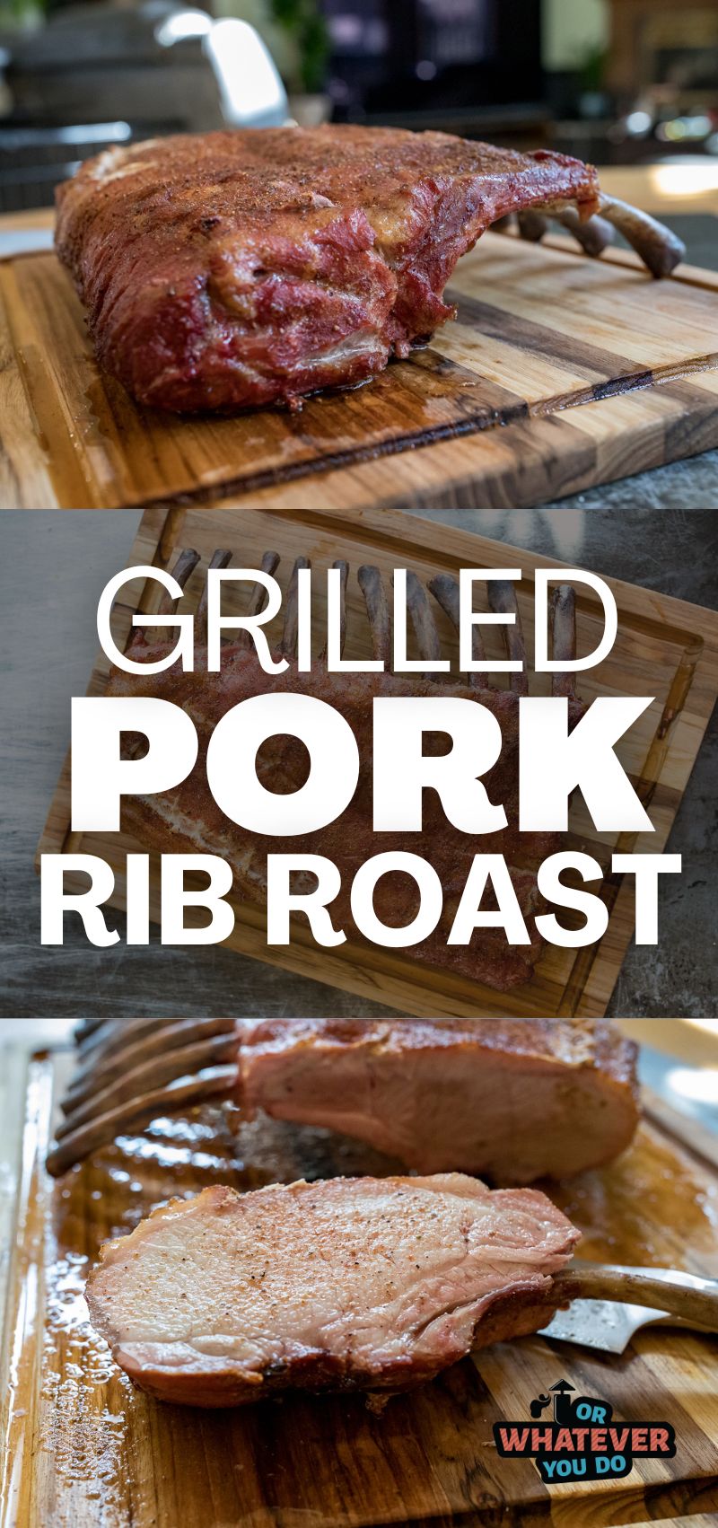 Grilled Rack of Pork