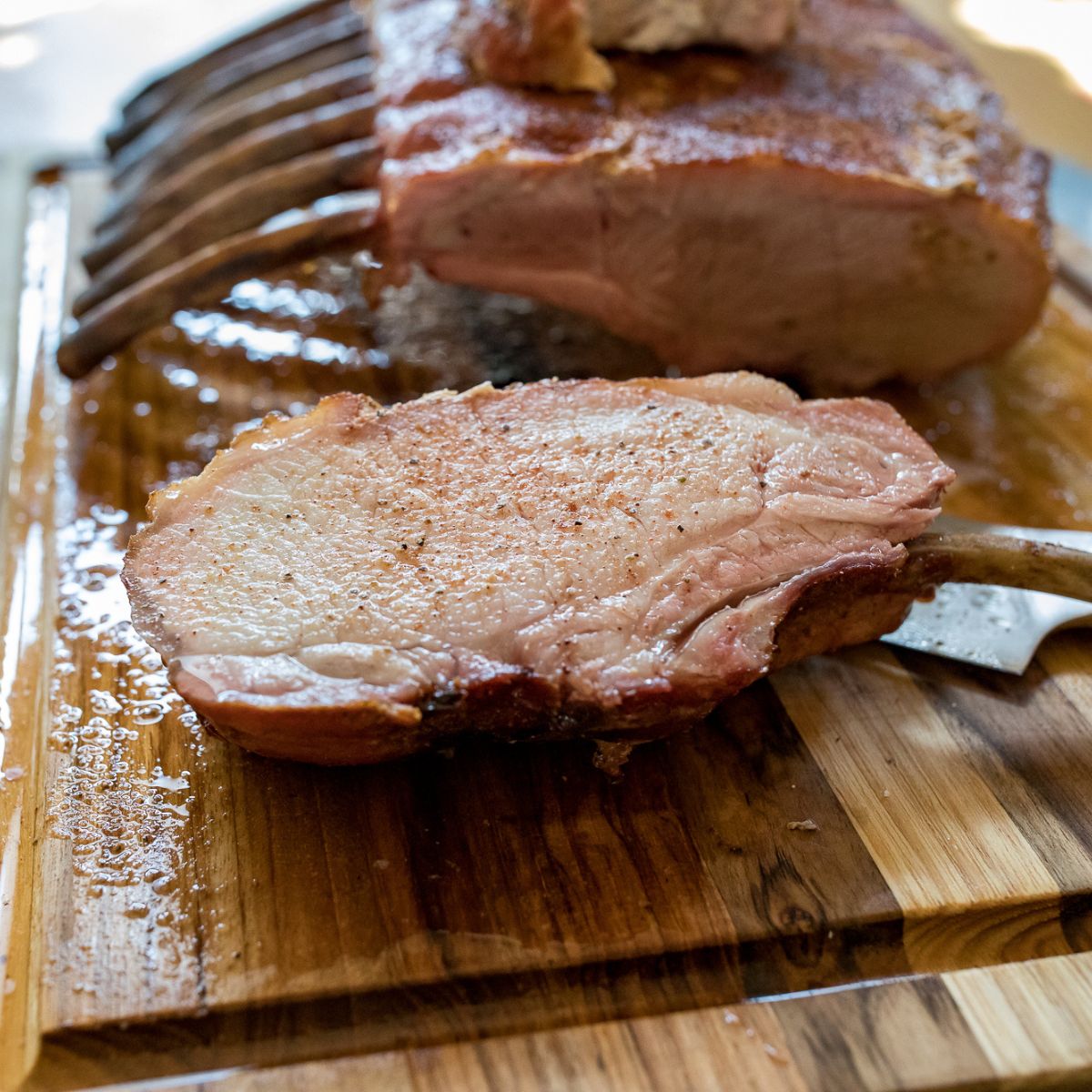 Grilled Rack of Pork