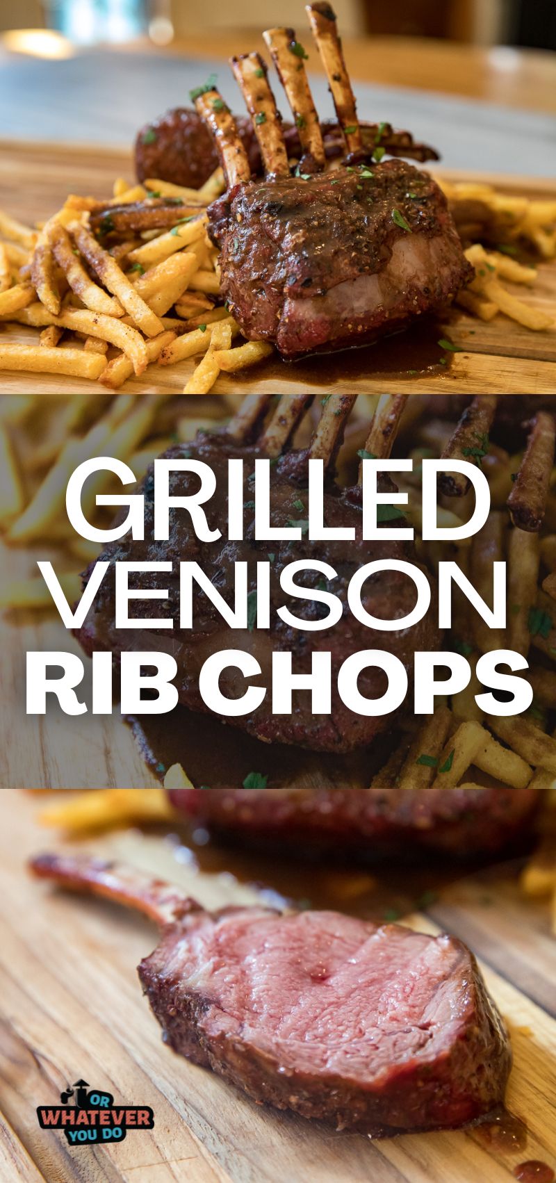 Grilled Venison Rib Chops