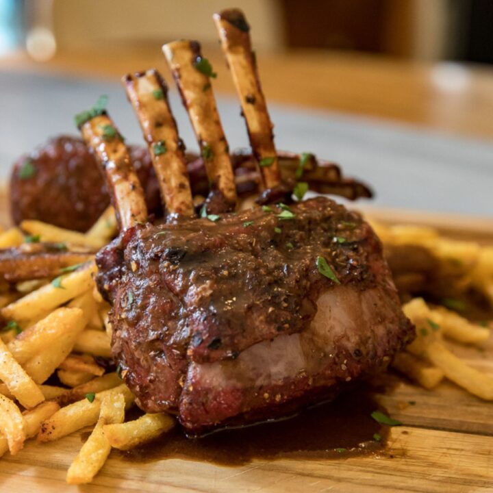 Traeger Venison Rib Chops with Gravy