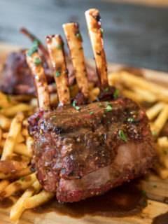 Traeger Venison Rib Chops with Gravy