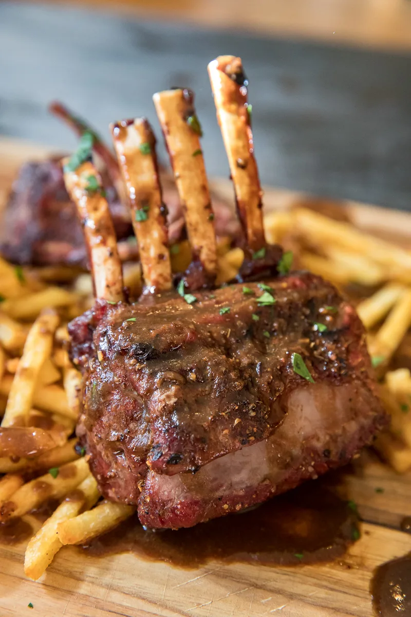 Traeger Venison Rib Chops with Gravy