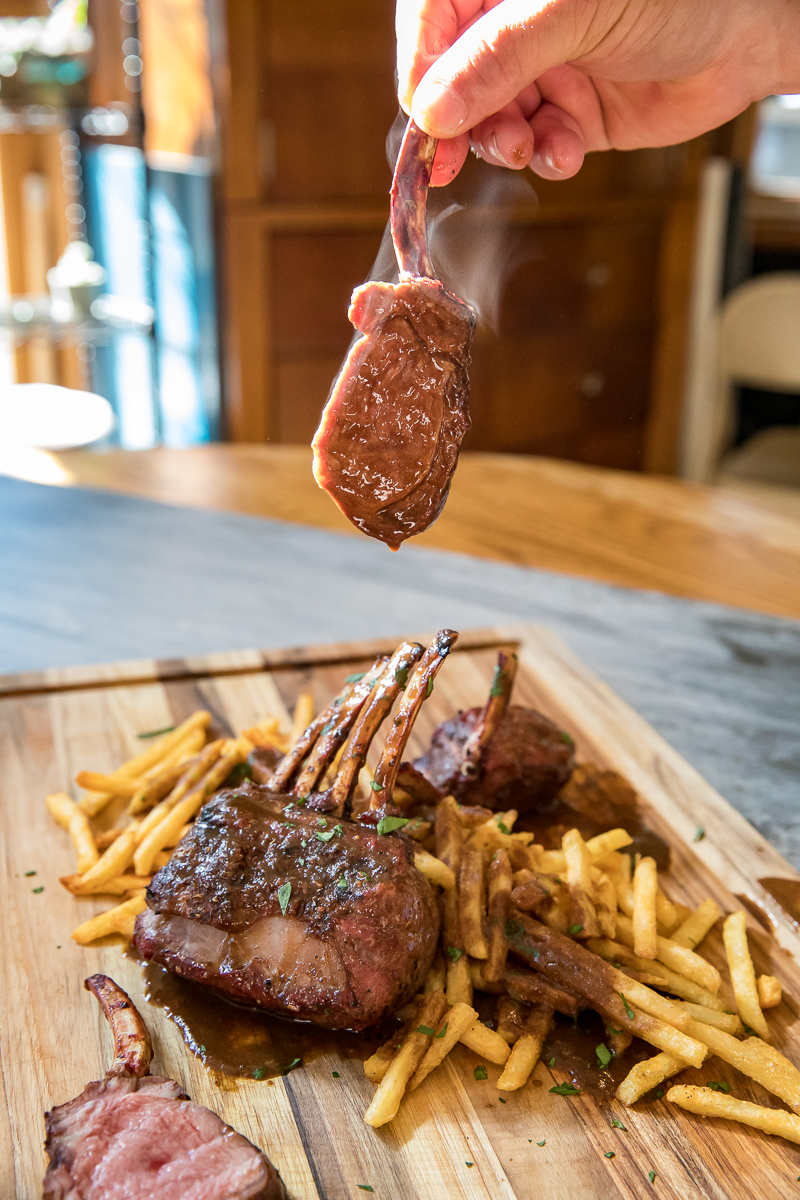 Traeger Venison Chops with Gravy