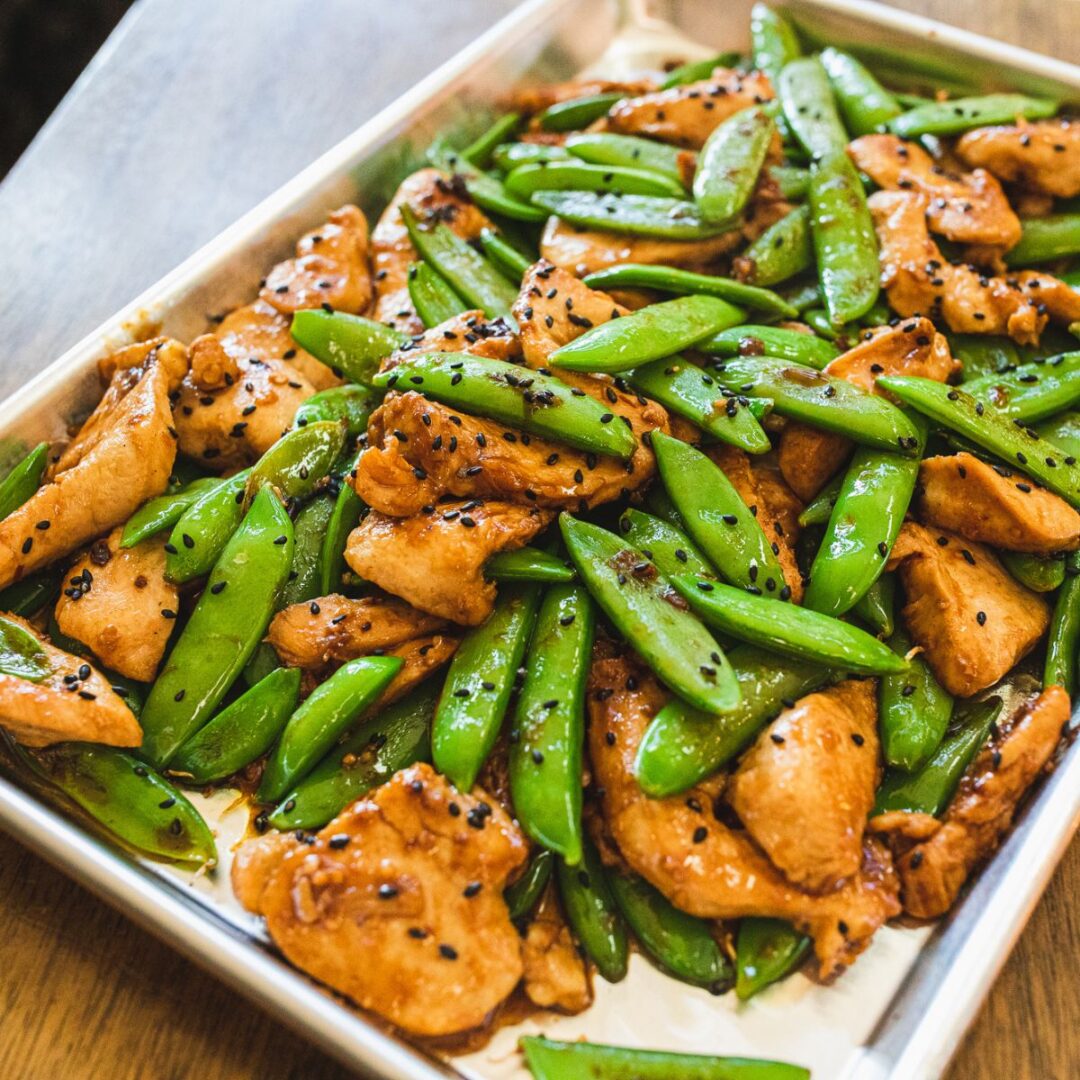 Pod Chicken Blackstone Chicken and Pea Pods – Or Whatever You Do