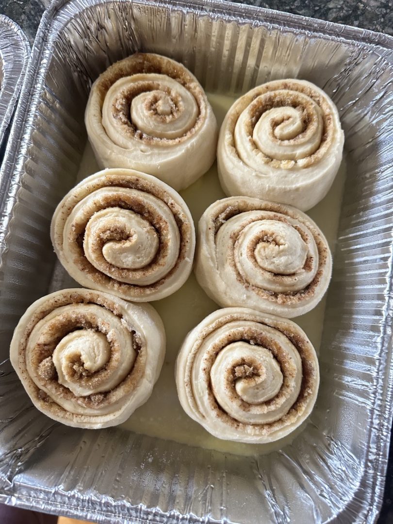 Traeger Caramel Rolls