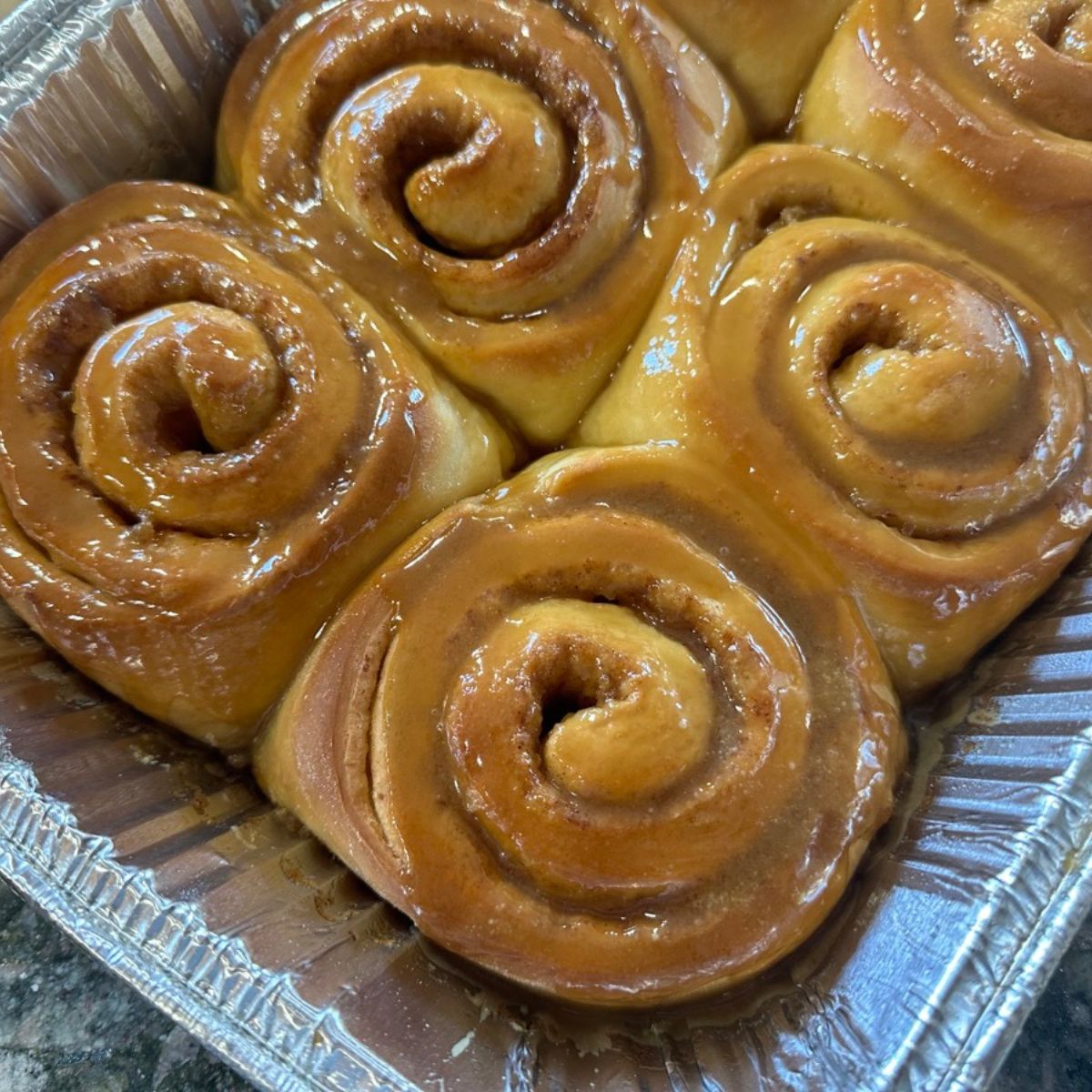 Traeger Caramel Rolls