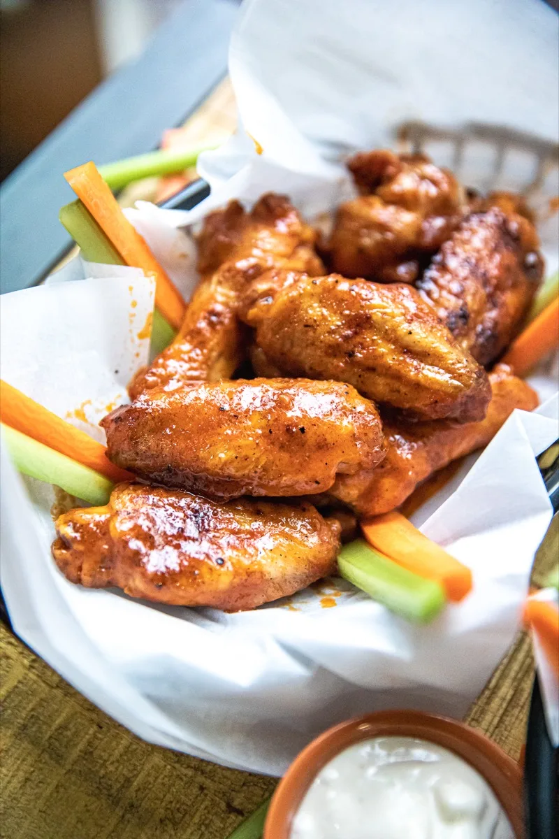 0-400 Grilled Chicken Wings