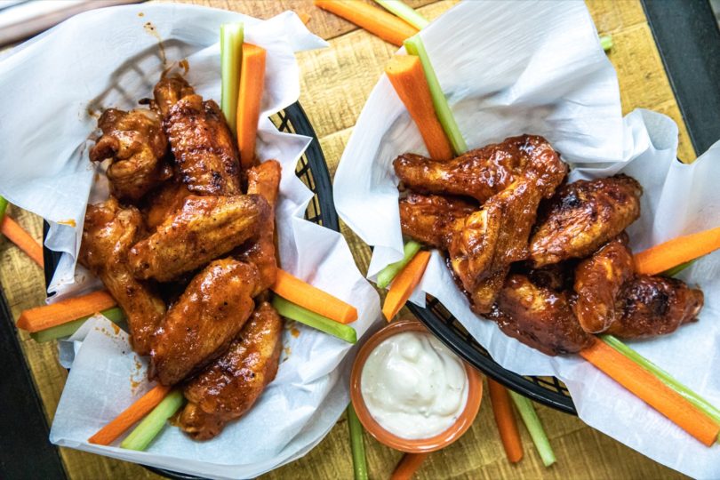 0-400 Grilled Chicken Wings