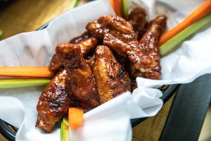 0-400 Grilled Chicken Wings