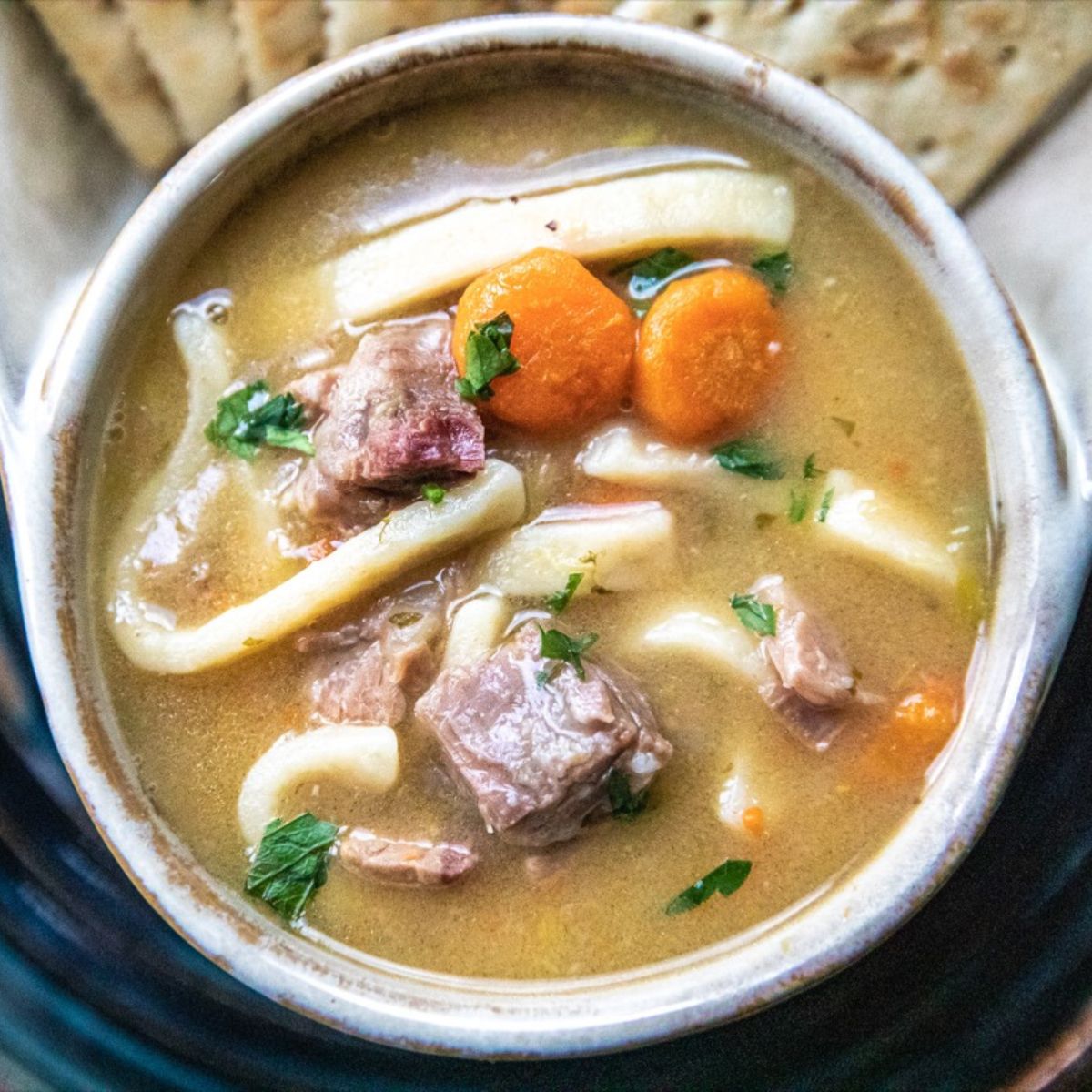 Beef Noodle Soup with Prime Rib