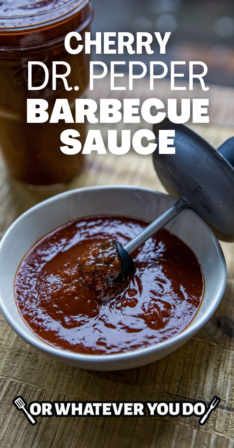 Cherry Dr. Pepper Barbecue Sauce