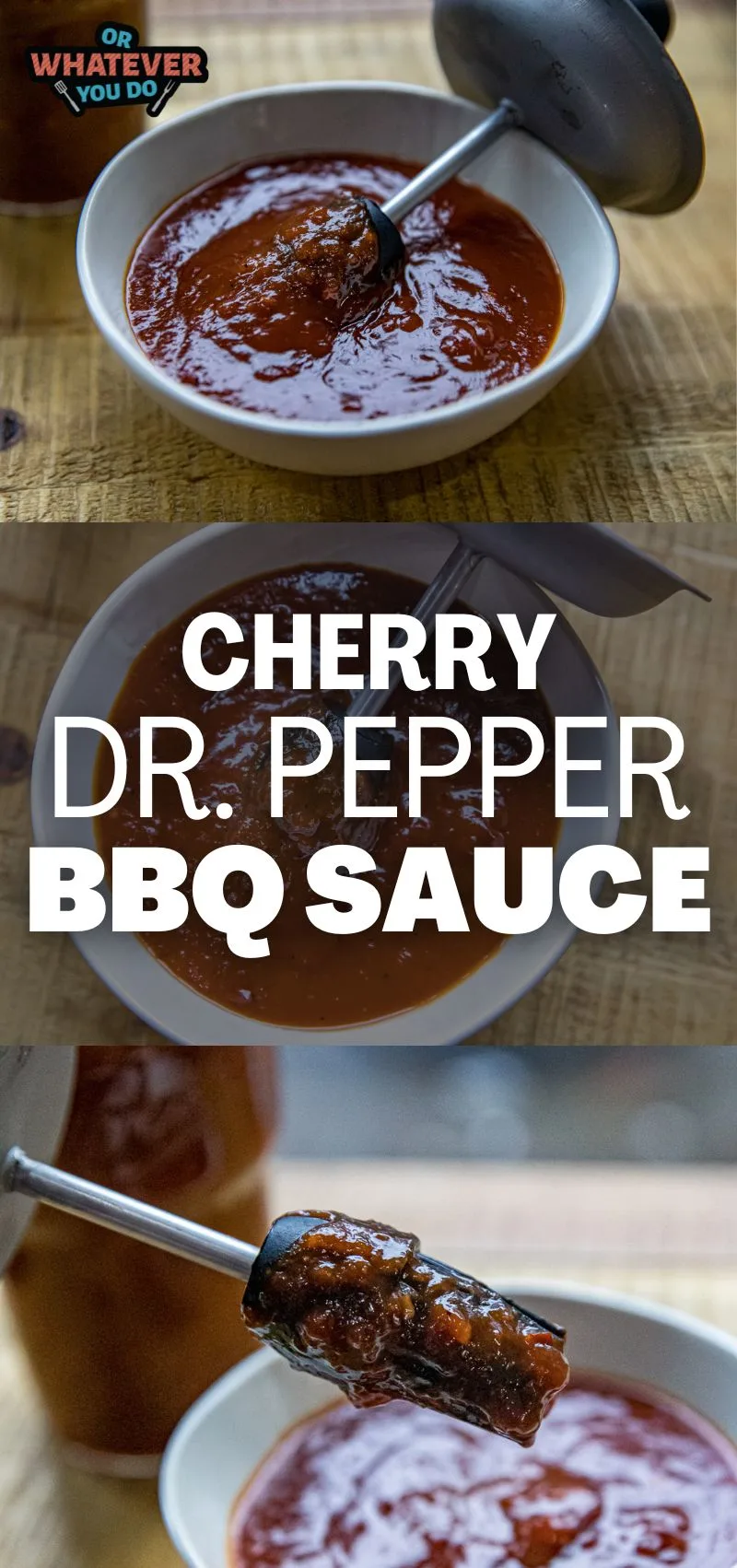 Cherry Dr. Pepper Barbecue Sauce