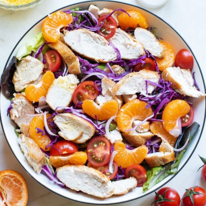 Grilled Mandarin Chicken Salad