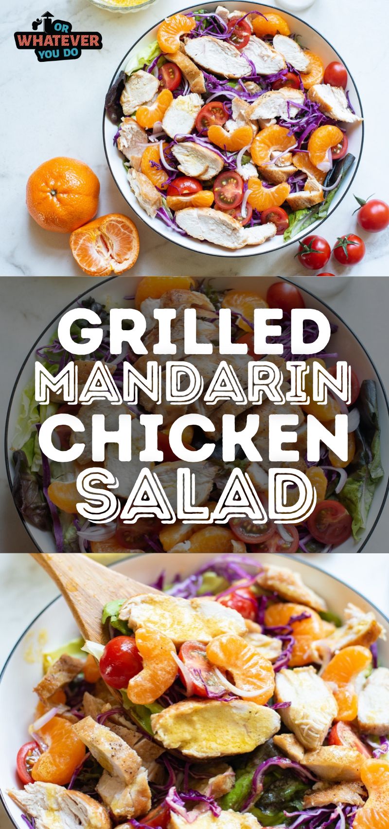 Grilled Mandarin Chicken Salad