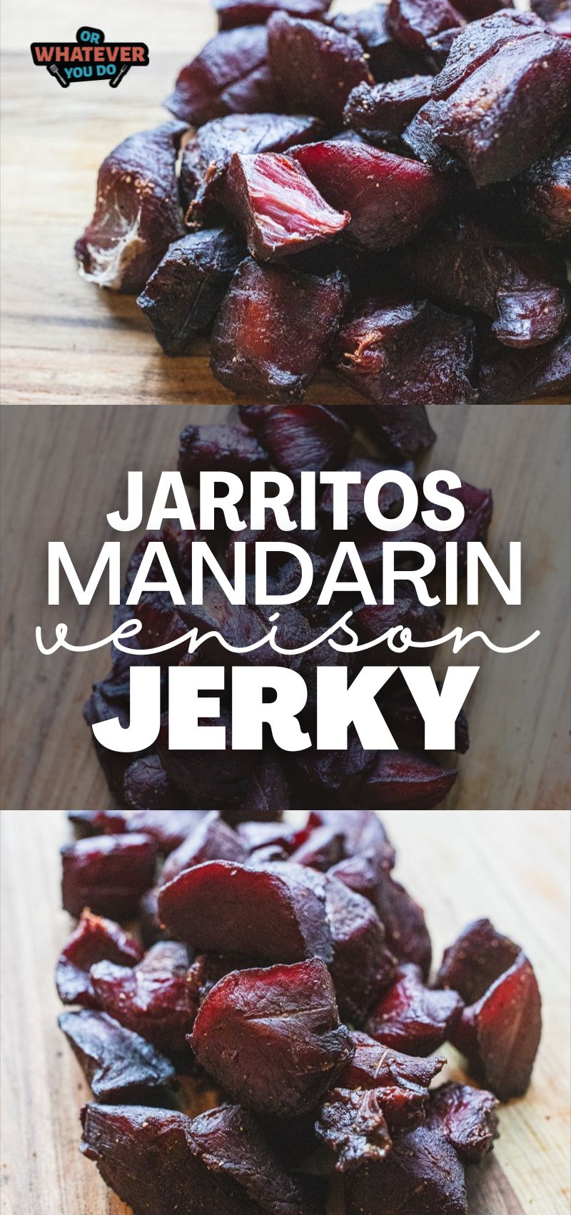 Jarritos Mandarin Venison Jerky Bites