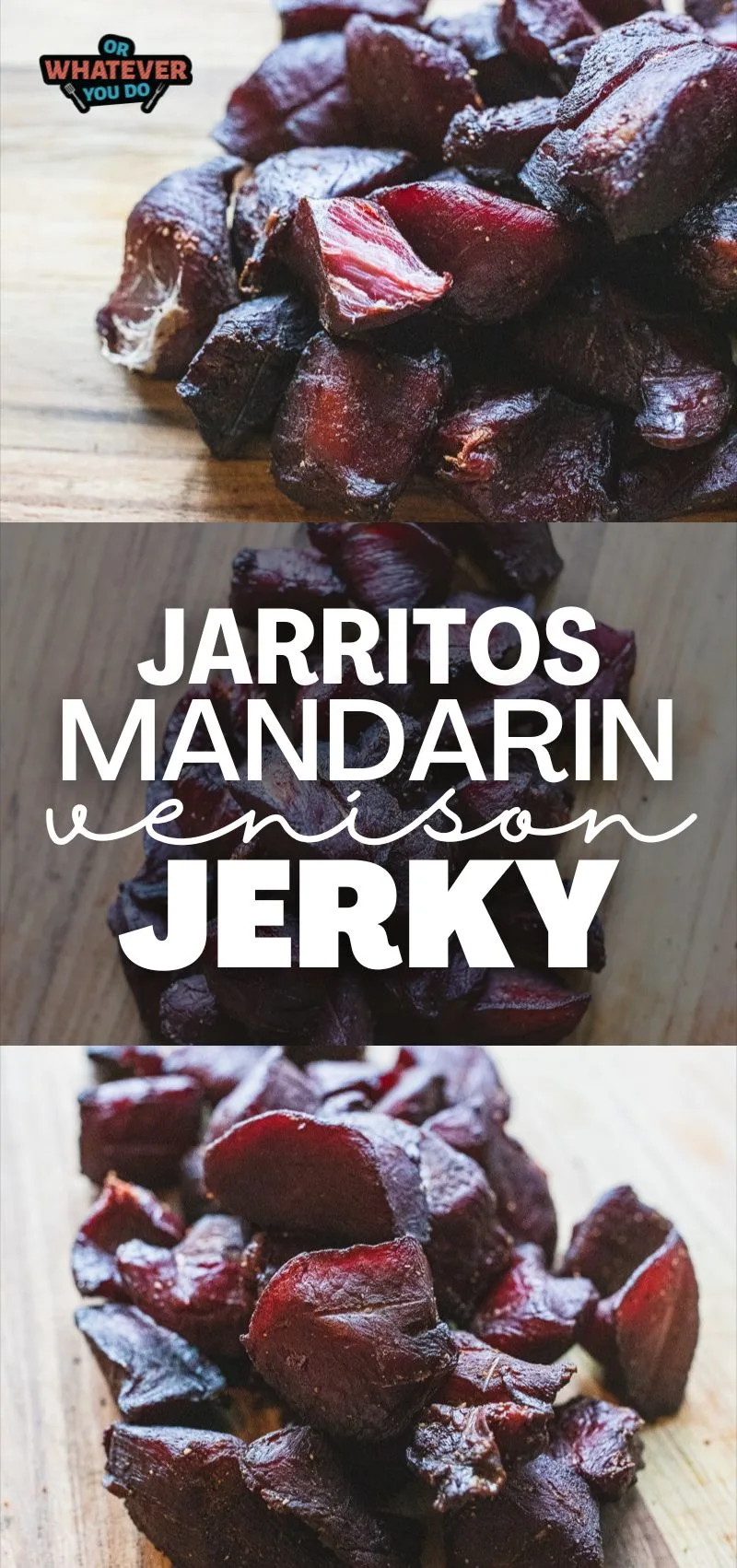 Jarritos Mandarin Venison Jerky Bites