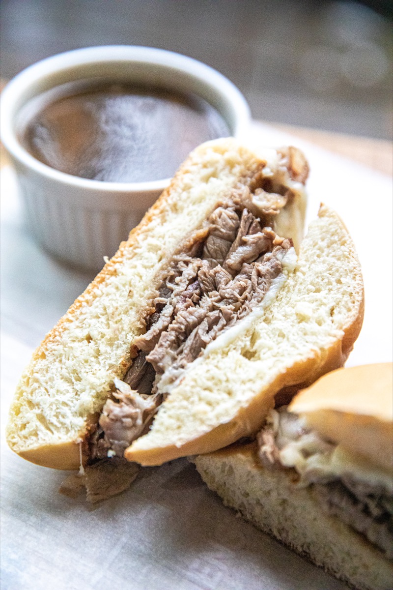 Leftover Prime Rib French Dips