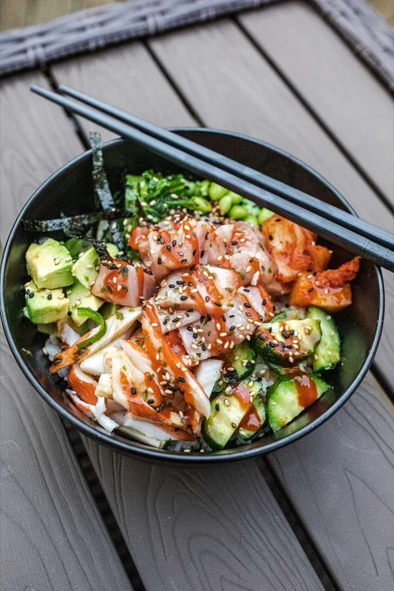 Bluefin Tuna Poke Bowl