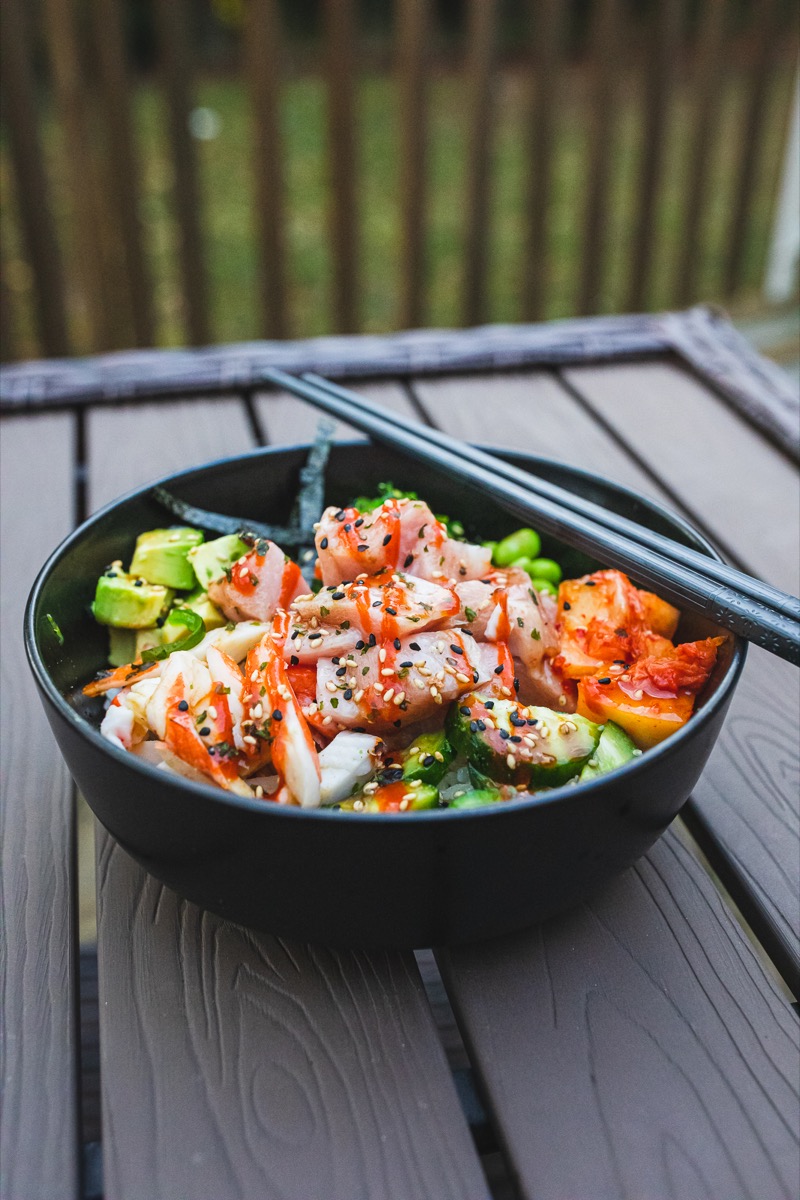 Bluefin Tuna Poke Bowl