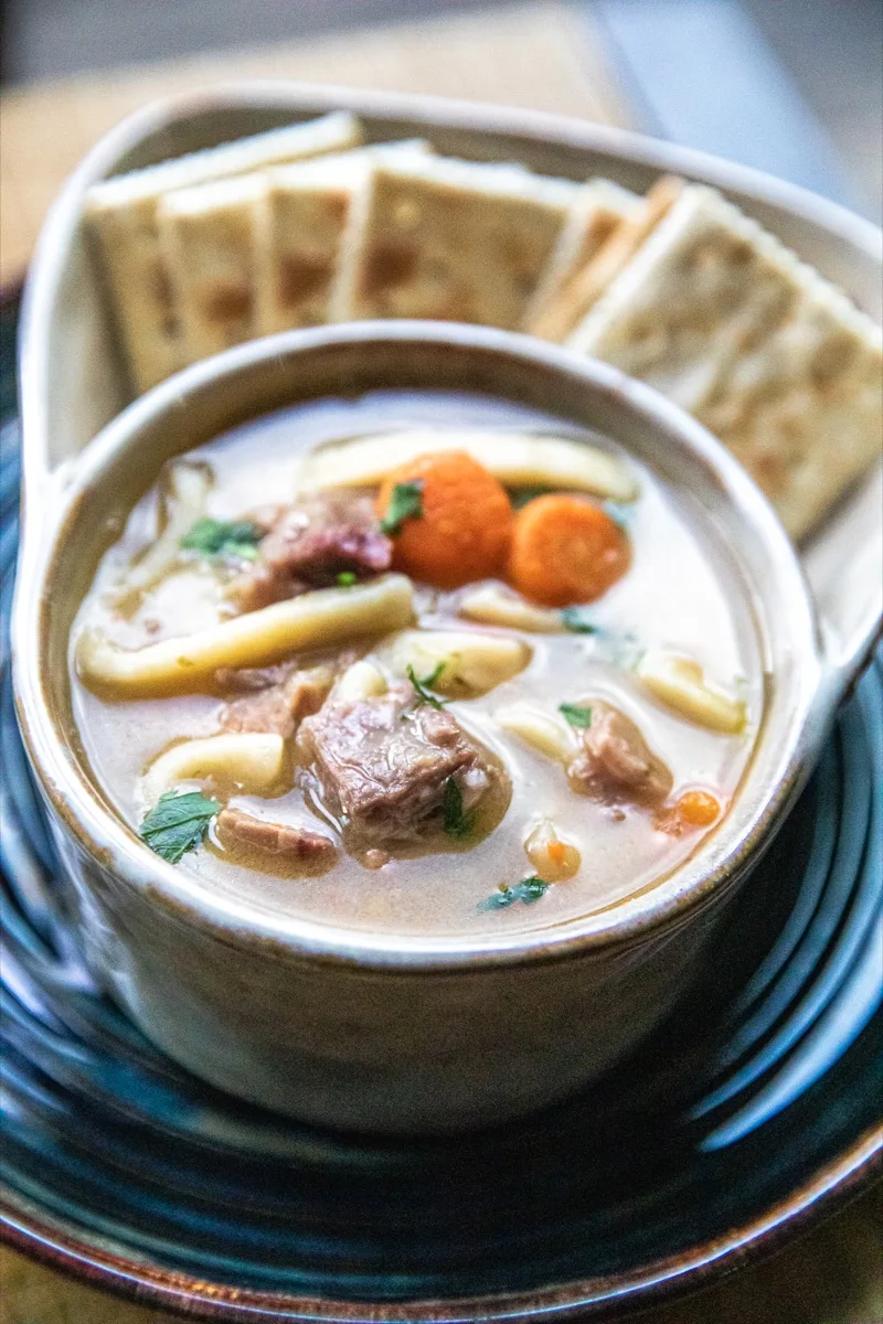 Beef Noodle Soup with Prime Rib