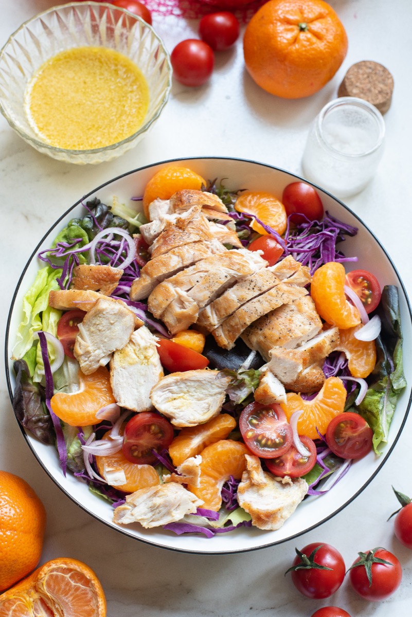 Traeger Mandarin Chicken Salad