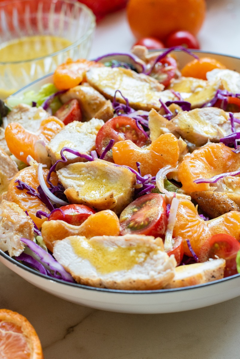 Grilled Mandarin Chicken Salad