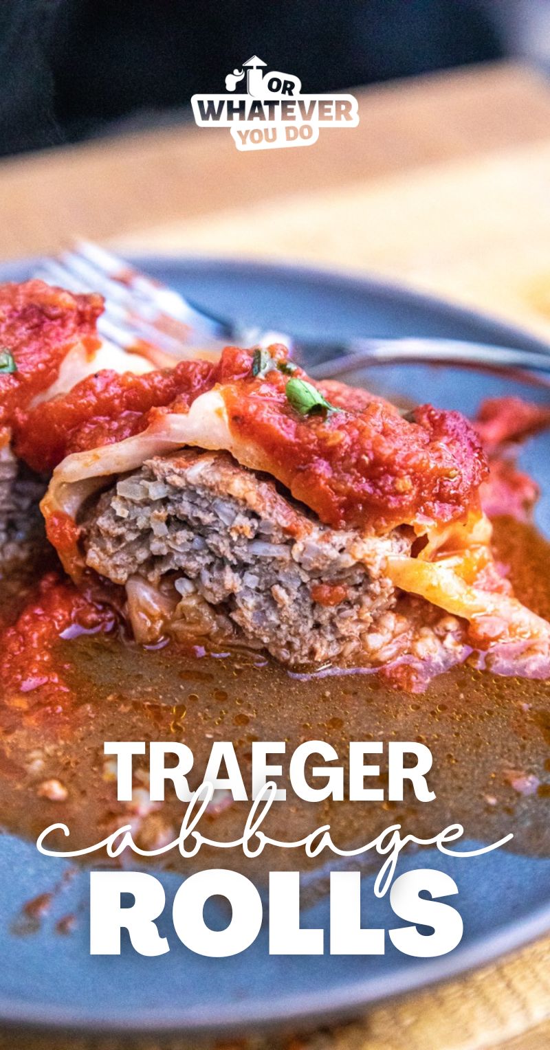 Traeger Cabbage Rolls