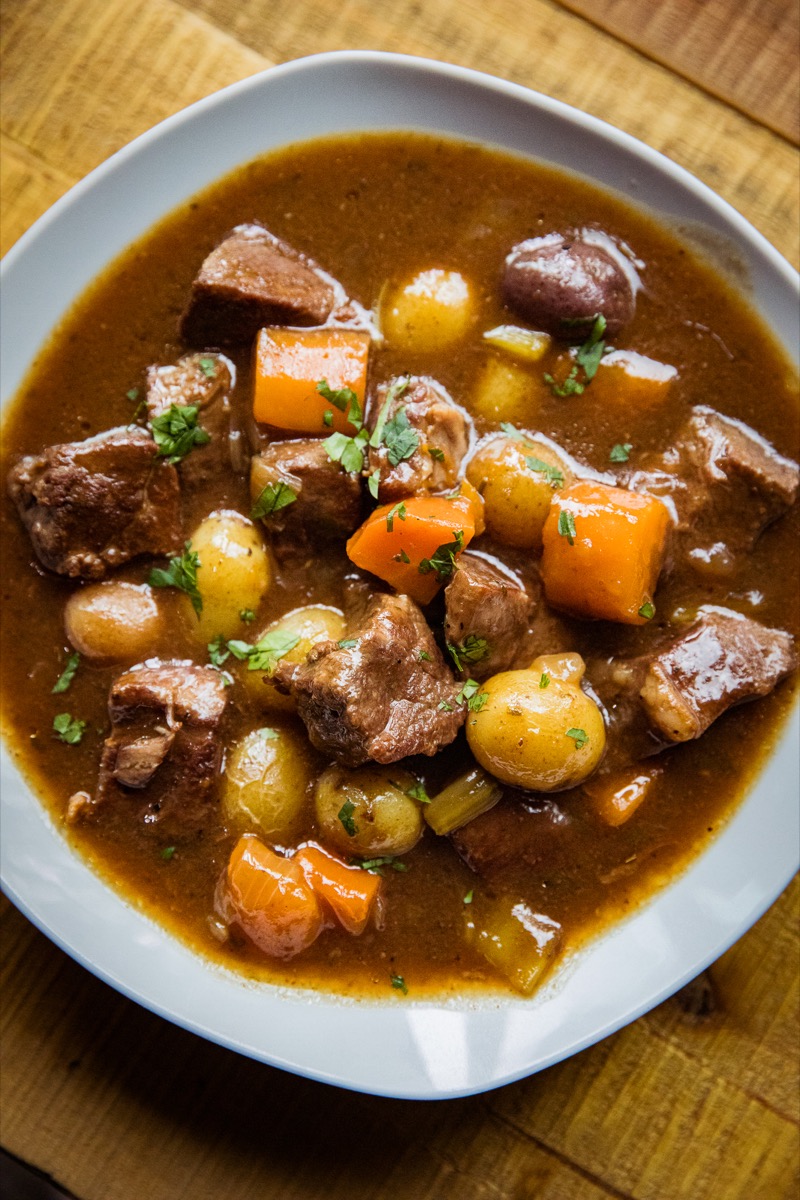 Traeger Irish Beef Stew