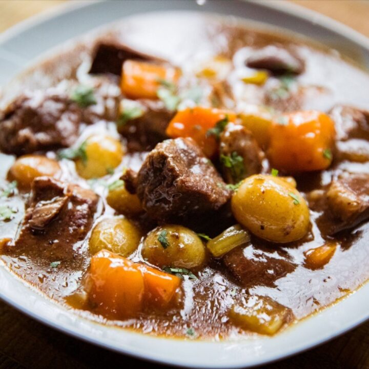 Traeger Irish Beef Stew