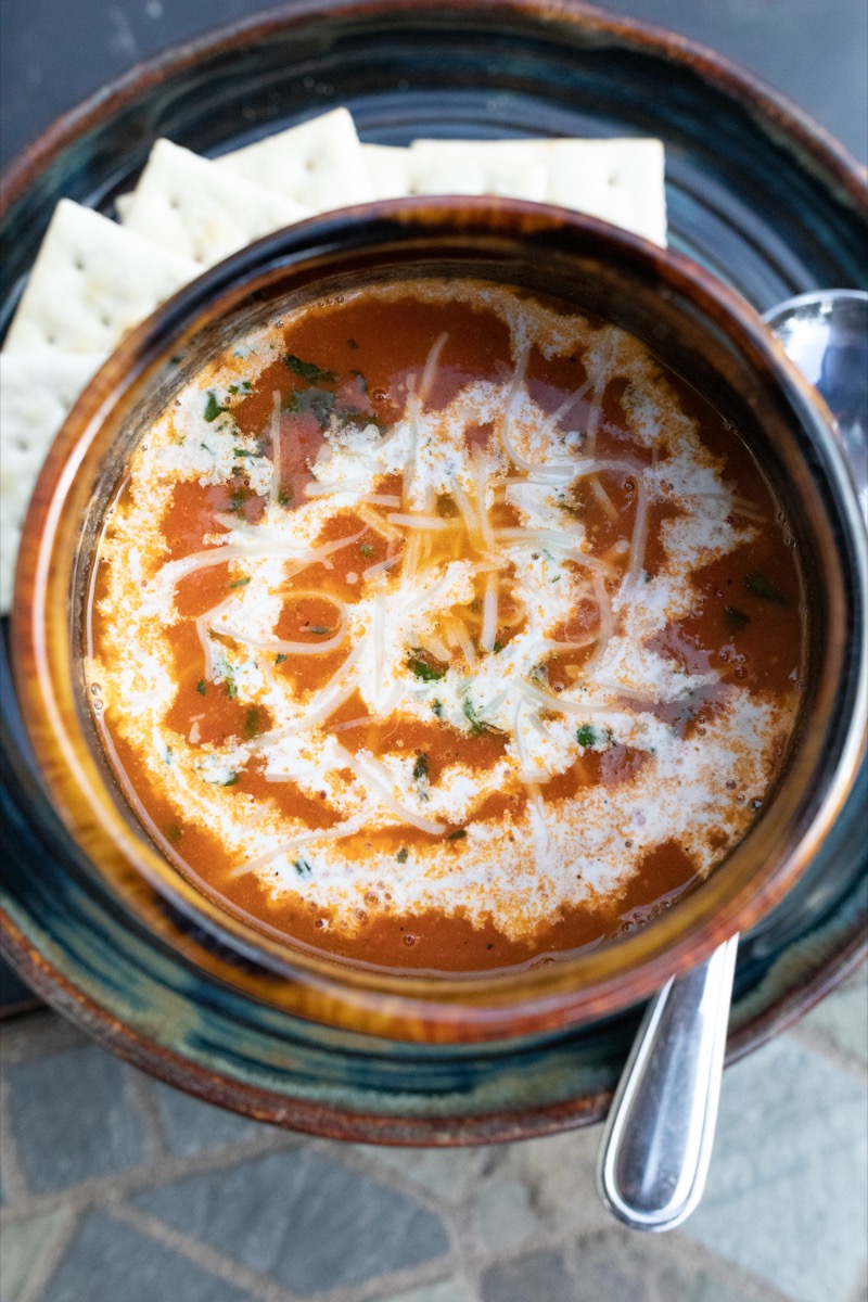 Traeger Roasted Tomato Soup
